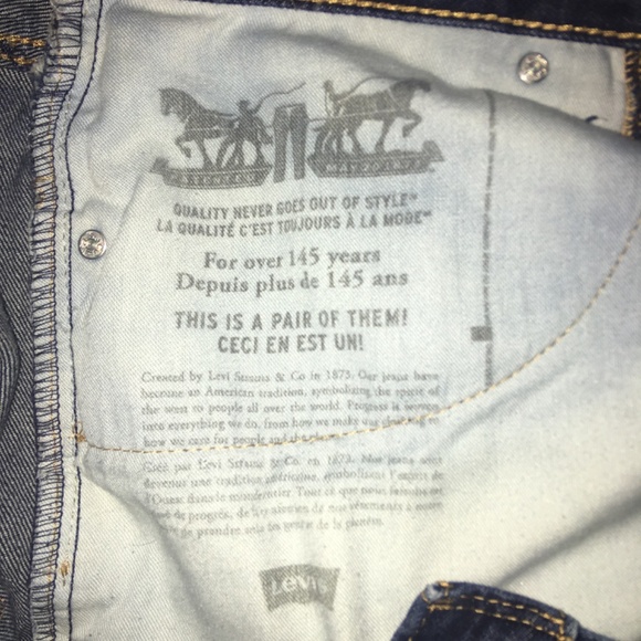 Levi’s 505 mens straight leg jeans waist 34 leg 32  32$ like new . - Picture 6 of 8